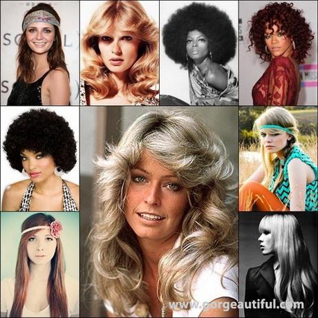 Hairstyles 70s disco era