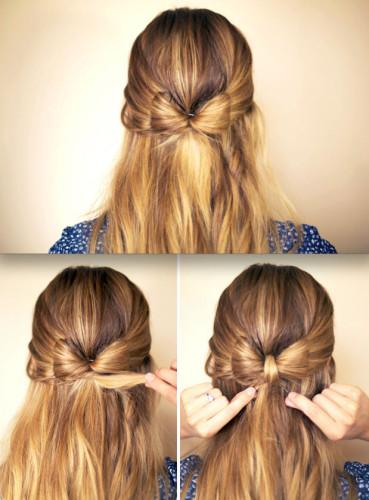 Hairstyles a bow