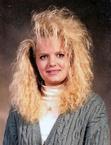 Hairstyles in the 80s