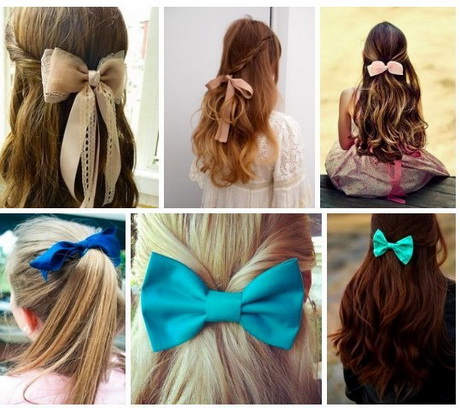 Hairstyles with bows hairstyles-with-bows-99