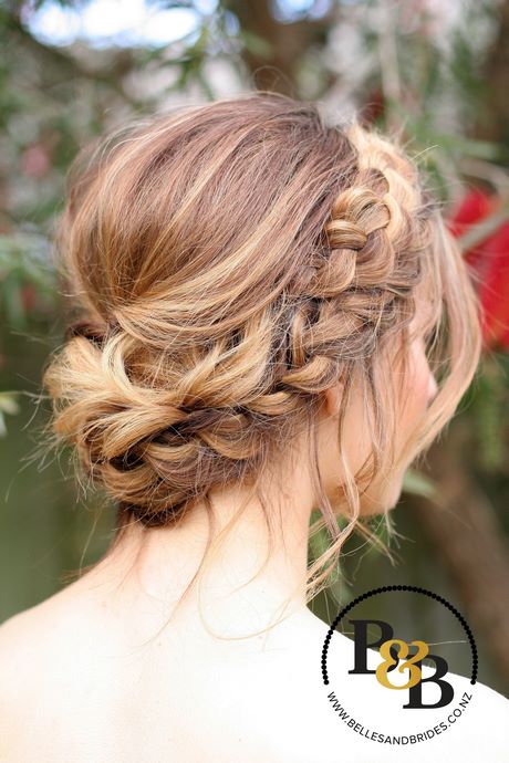 Bridesmaid hair braid