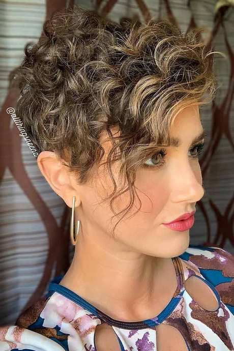 Curly short haircuts for thick hair