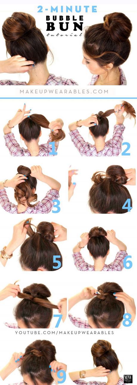 Easy buns for medium hair easy-buns-for-medium-hair-36_5