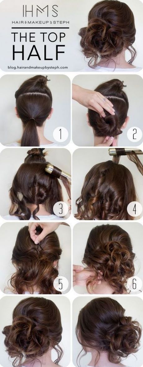 Easy hair up hairstyles