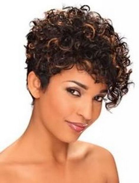 Super short hairstyles for curly hair