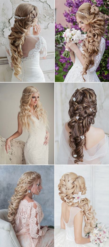 Unique wedding hairstyles for long hair
