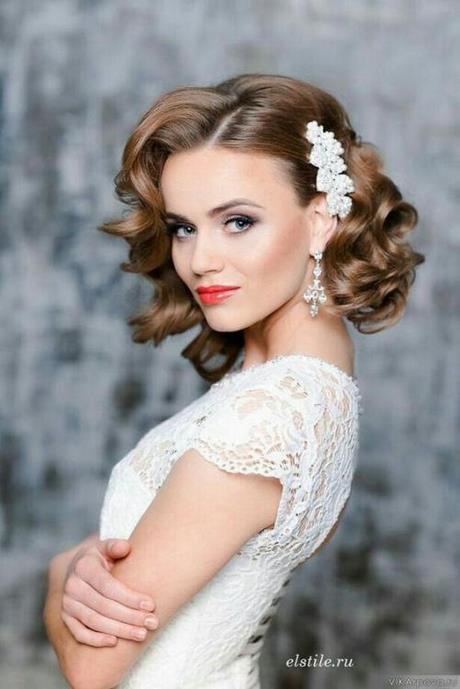 Wedding day hairstyles for short hair
