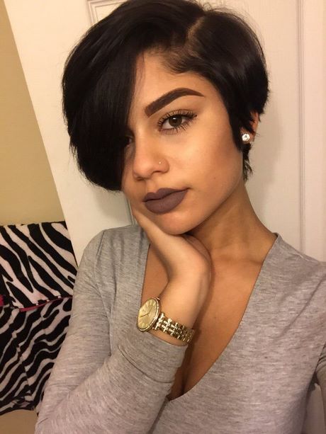 Black girl short cut hairstyles