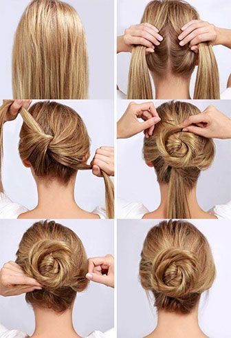 Cute bun hairstyles for short hair cute-bun-hairstyles-for-short-hair-60_14