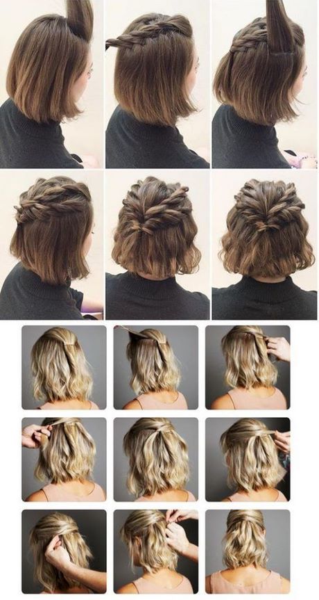 Easy simple hairstyles for short hair easy-simple-hairstyles-for-short-hair-13_15