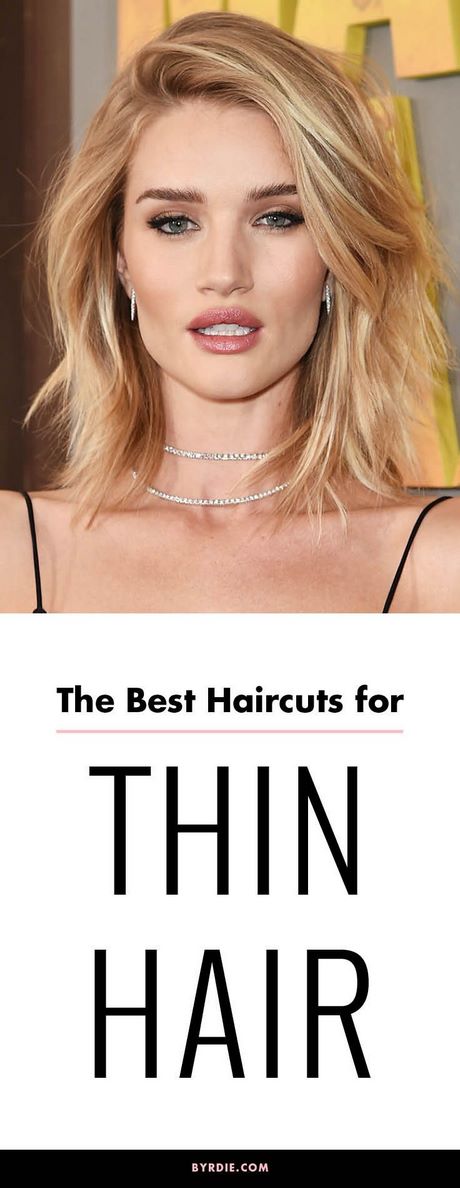 Good hairstyles for thin hair