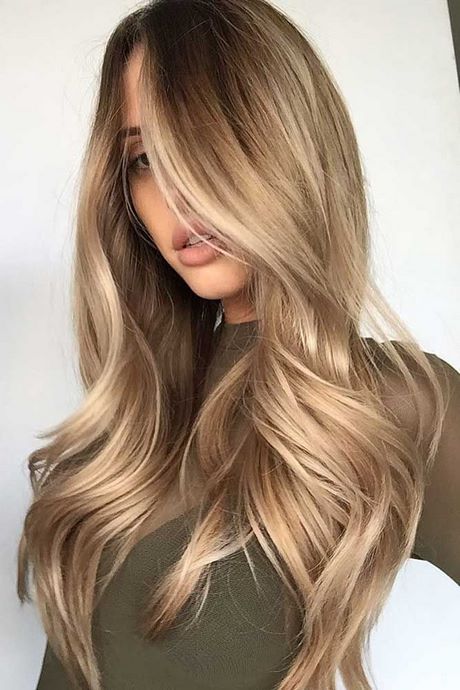 Hairstyle for light hair