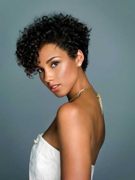 Hairstyles for short curly hair female