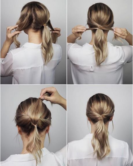 Home hairstyles for long hair