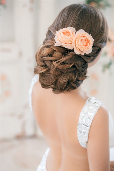 Low updo hairstyles