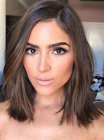 Mid length hairstyles for thin hair