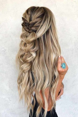 Pretty homecoming hairstyles