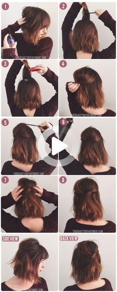 Quick easy updos for short hair quick-easy-updos-for-short-hair-01_14