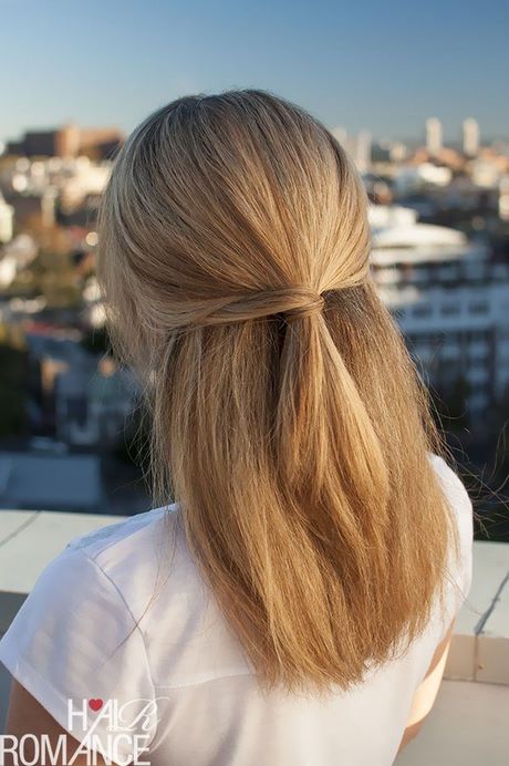 Quick hairstyles for straight hair