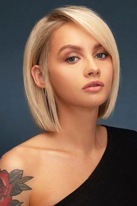 Short straight hairstyles for round faces short-straight-hairstyles-for-round-faces-89_7