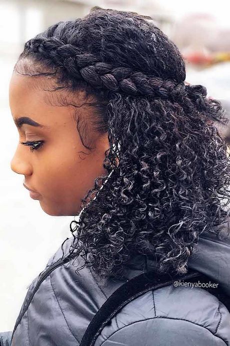 Simple hairstyles for naturally curly hair