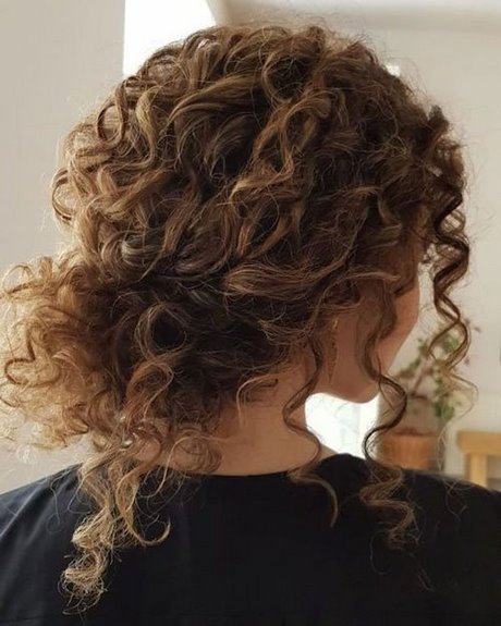 Updo hairstyles for short curly hair