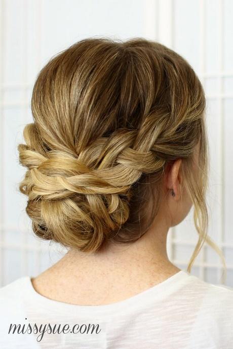 Chic updos for long hair