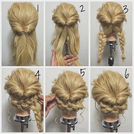 Cool easy updos for long hair