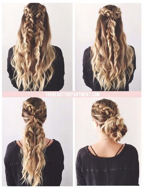 Cute braided hairstyles for long thick hair