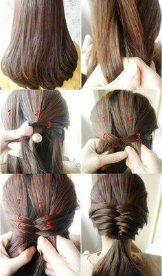 Daily use hairstyle
