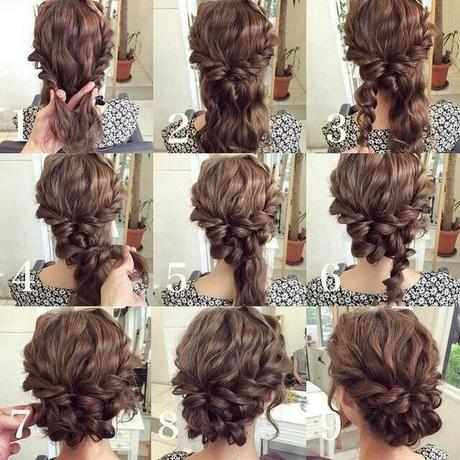 Easy updos for long layered hair