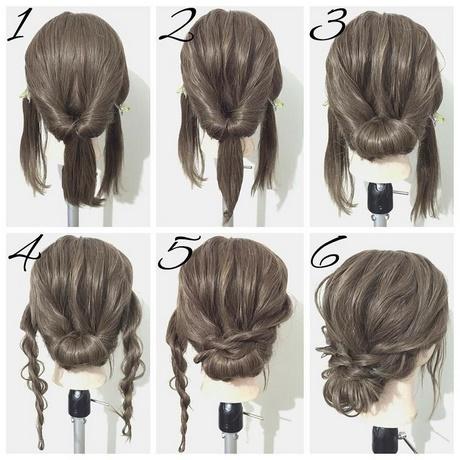 Easy updos for straight hair