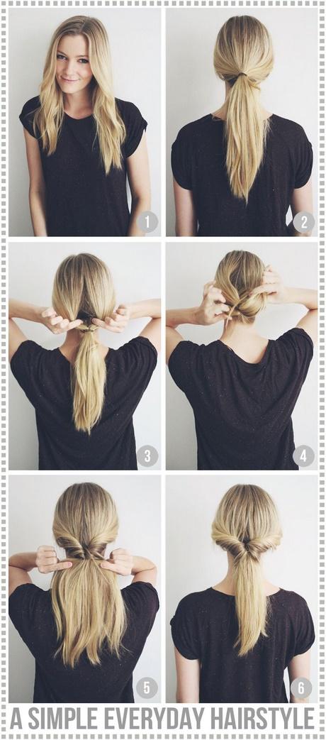 Simple day to day hairstyles