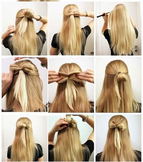 Simple hairstyles for everyday long hair