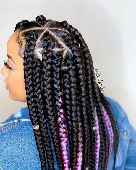 Black braided hairstyles 2023