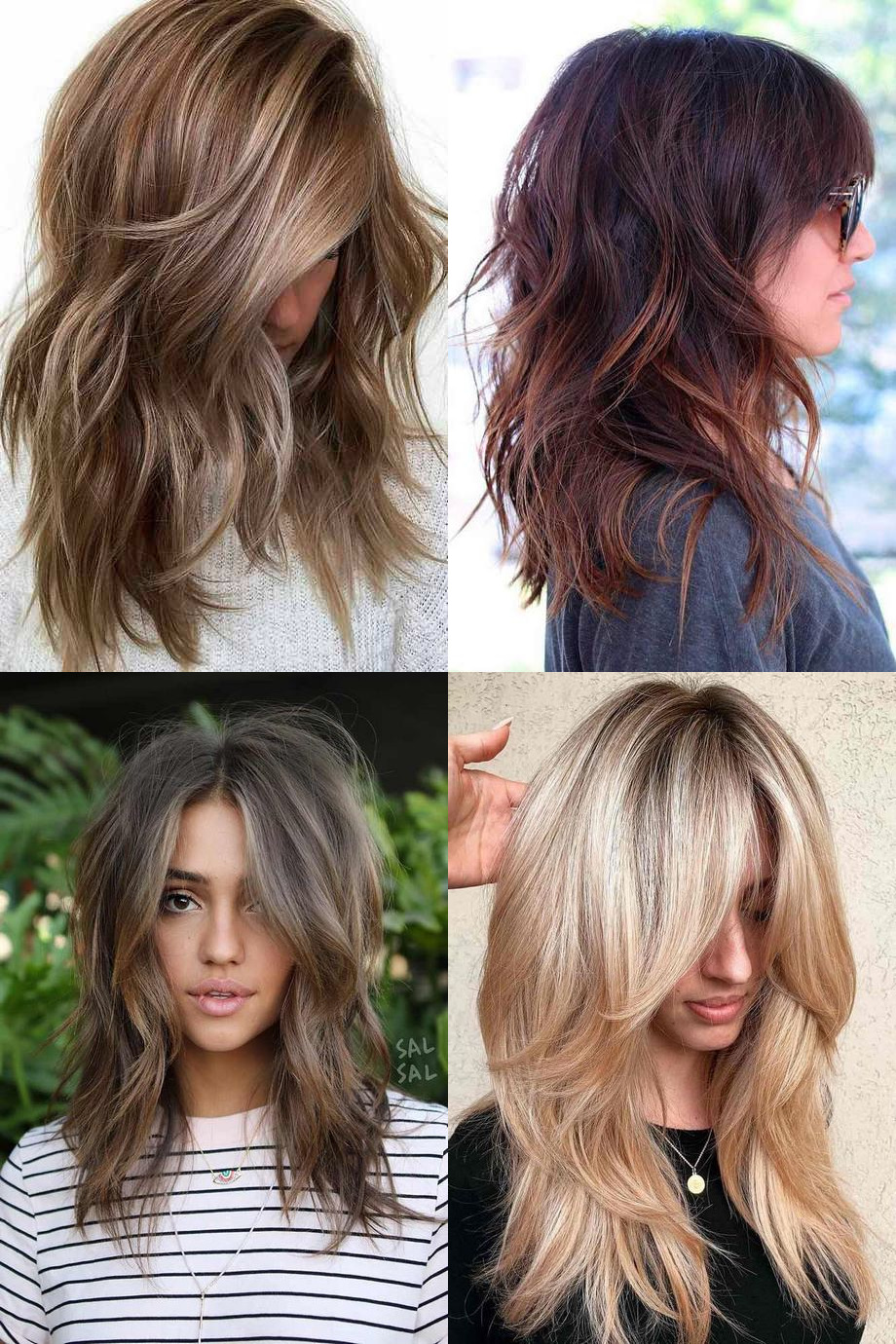 2023 long layered hairstyles