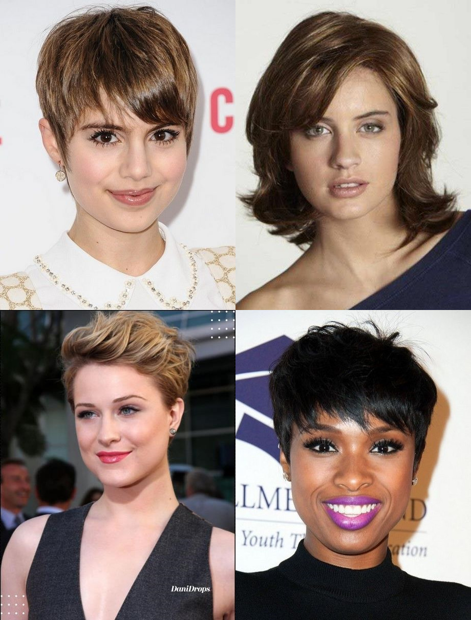 2023 short hairstyles for round faces