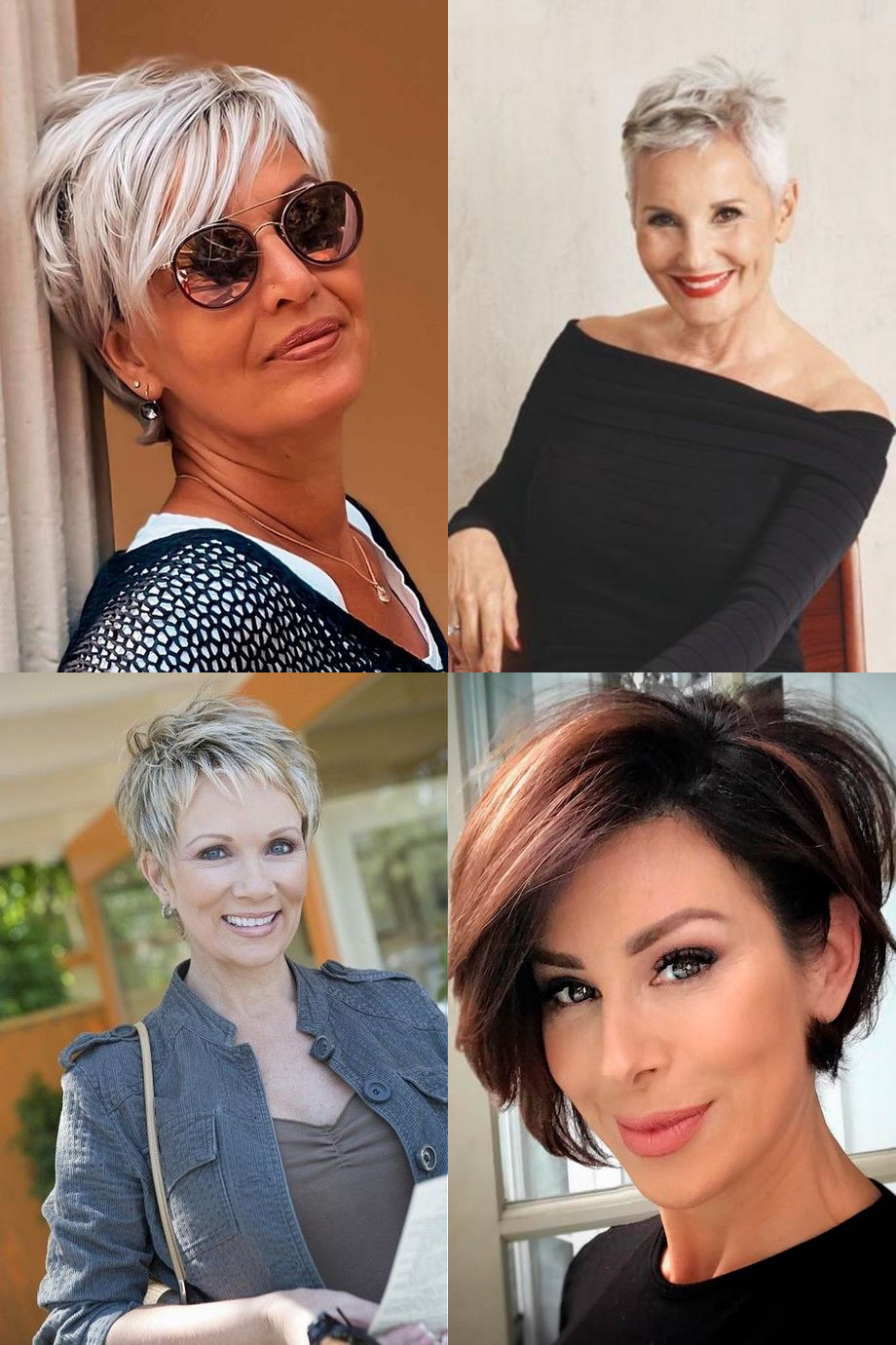 2023 short hairstyles for women over 50