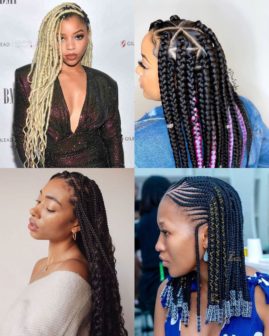 Black braid hairstyles 2023
