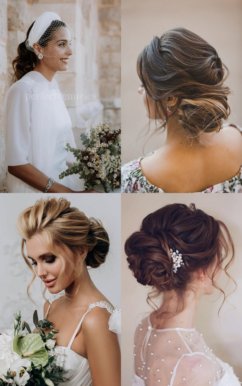 Hairstyles for brides 2023