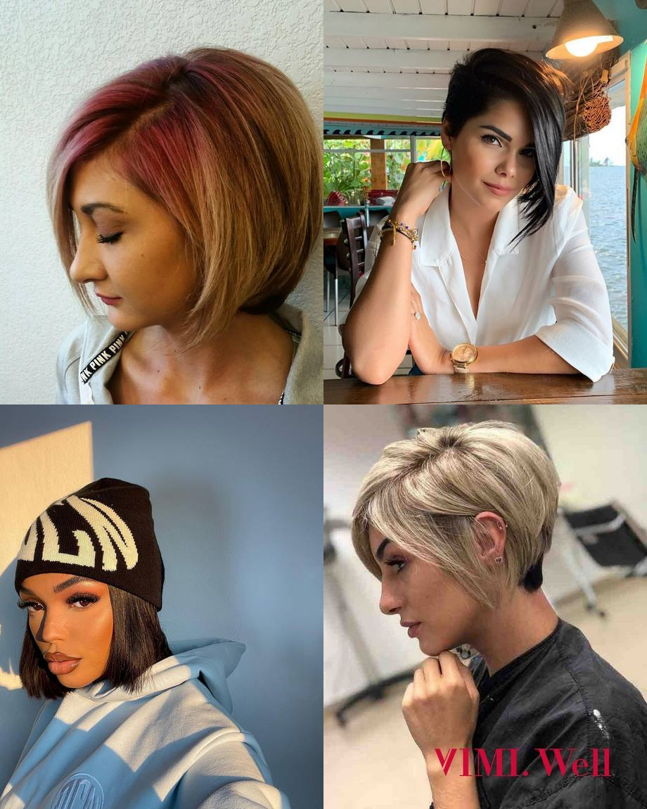Hairstyles for short hair 2023
