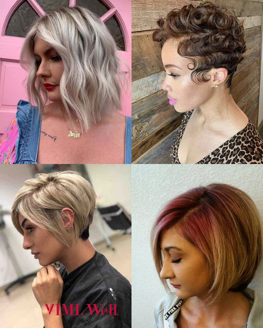 Hairstyles for short hair women 2023 hairstyles-for-short-hair-women-2023-001