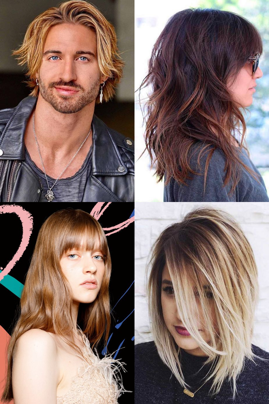 Long hairstyles with layers 2023