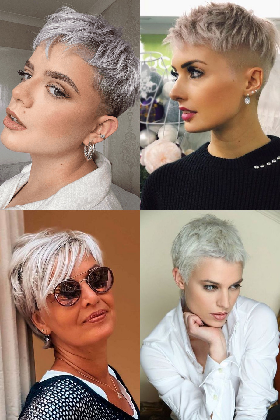 Short cropped hairstyles 2023