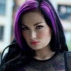 Black and purple hairstyles