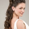 Brides hairstyles for long hair