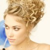 Curly hairstyle updos