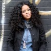 Curly hairstyles with weave