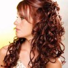 Curly long prom hairstyles