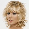 Curly shaggy hairstyles for women